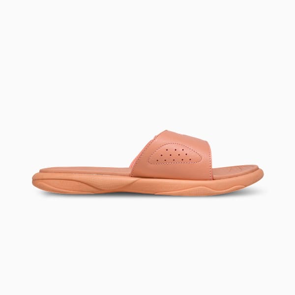 Royalcat Comfort SOFTRIDE Women's Slides, Island Pink-Deeva Peach-Rose Gold, extralarge-IND