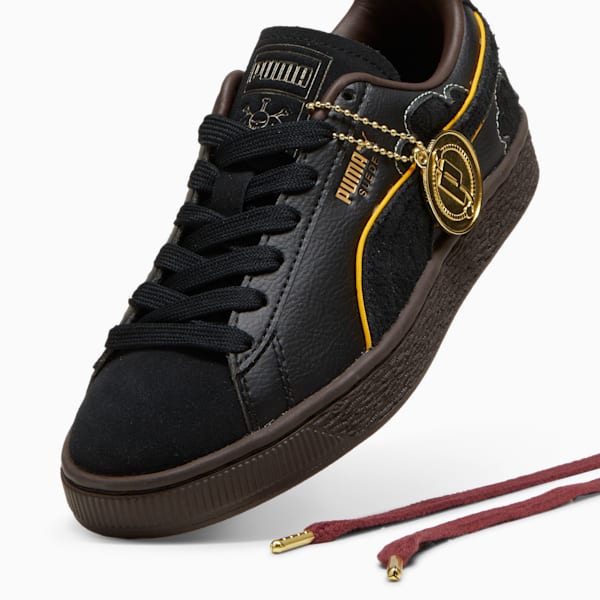 Tenis Adolescente Suede PUMA x ONE PIECE Kurohige, PUMA Black-PUMA Black-Dark Chocolate, extralarge