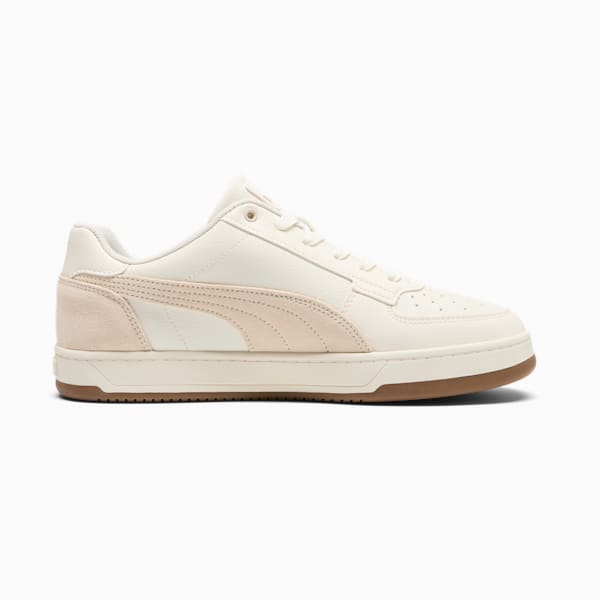 PUMA Caven 2.0 Suede Sneakers, Warm White-Frosted Ivory-Gold, extralarge