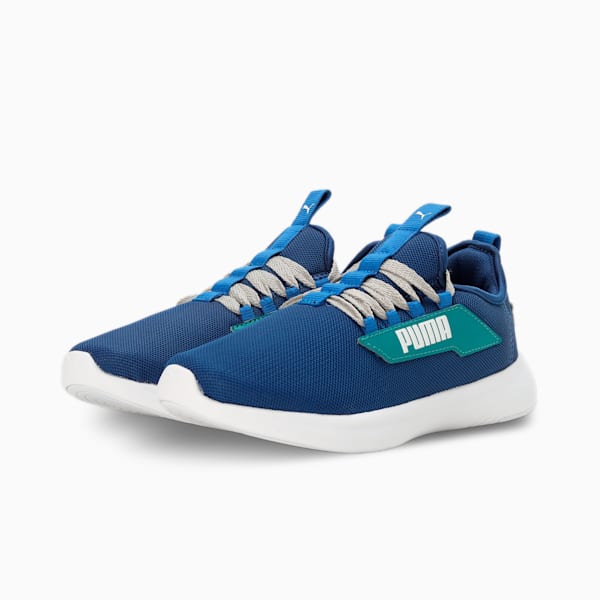 SOFTRIDE Vital Pro Youth Running Shoes, Clyde Royal-PUMA Team Royal-Green Lagoon, extralarge-IND