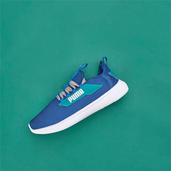 SOFTRIDE Vital Pro Youth Running Shoes, Clyde Royal-PUMA Team Royal-Green Lagoon, extralarge-IND