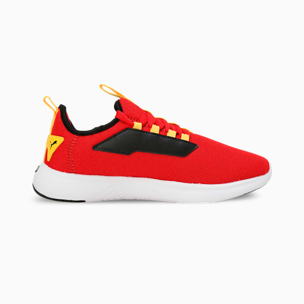 SOFTRIDE Vital Pro Youth Running Shoes, For All Time Red-PUMA Black-Pelé Yellow, extralarge-IND