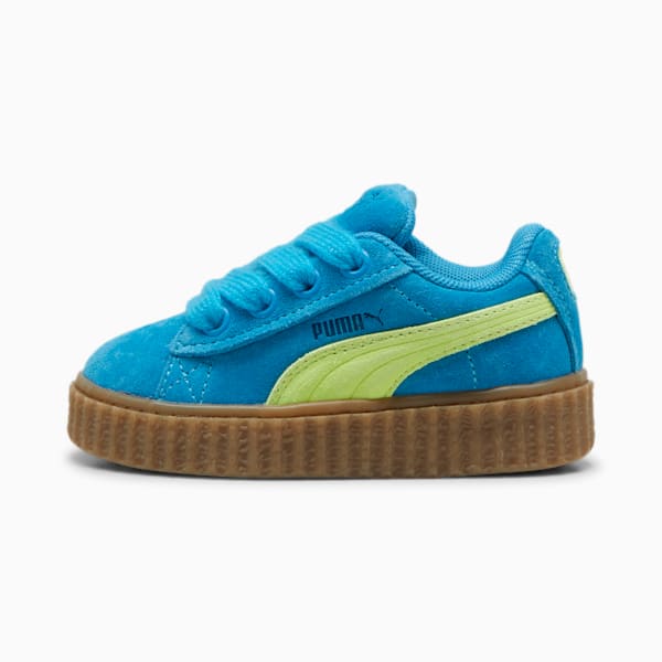 FENTY x PUMA Creeper Phatty Unisex Toddler Sneakers, Speed Blue-Lime Pow-Gum, extralarge-GBR