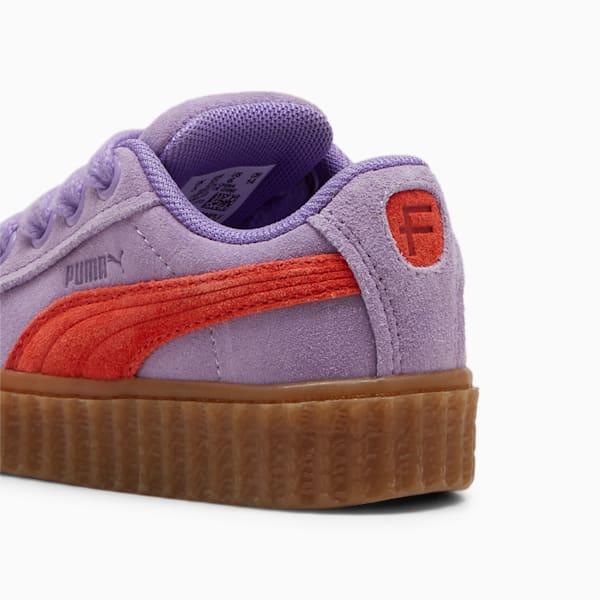 ベビー FENTY x PUMA CREEPER PHATTY スニーカー 13-16.5cm, Lavender Alert-Burnt Red-Gum, extralarge-JPN