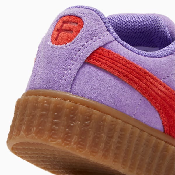 FENTY x PUMA Creeper Phatty Unisex Toddler Sneakers, Lavender Alert-Burnt Red-Gum, extralarge-GBR