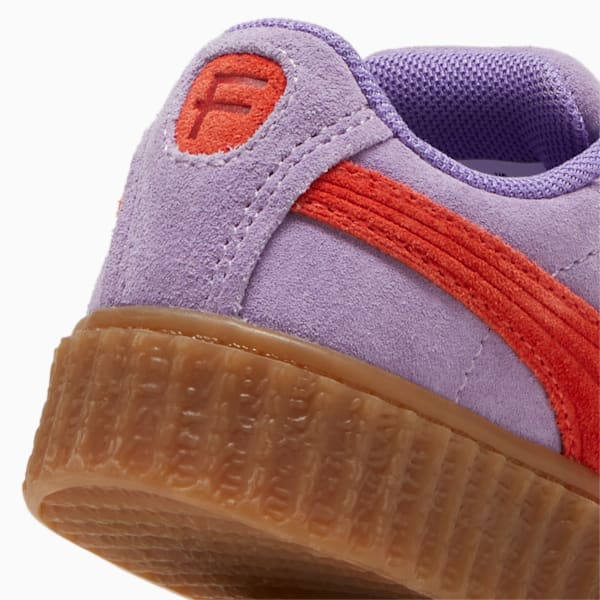 ベビー FENTY x PUMA CREEPER PHATTY スニーカー 13-16.5cm, Lavender Alert-Burnt Red-Gum, extralarge-JPN