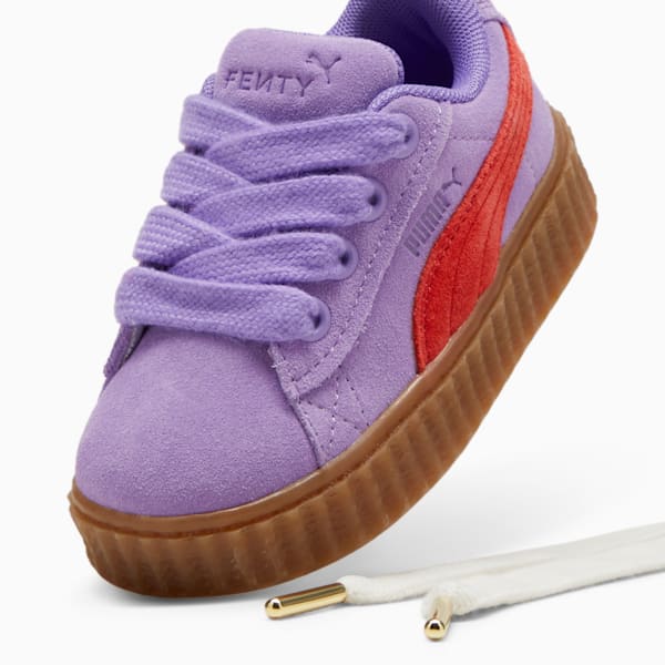 FENTY x PUMA Creeper Phatty Toddlers' Sneakers, Lavender Alert-Burnt Red-Gum, extralarge