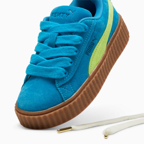 FENTY x PUMA Creeper Phatty Little Kids' Sneakers, Speed Blue-Lime Pow-Gum, extralarge