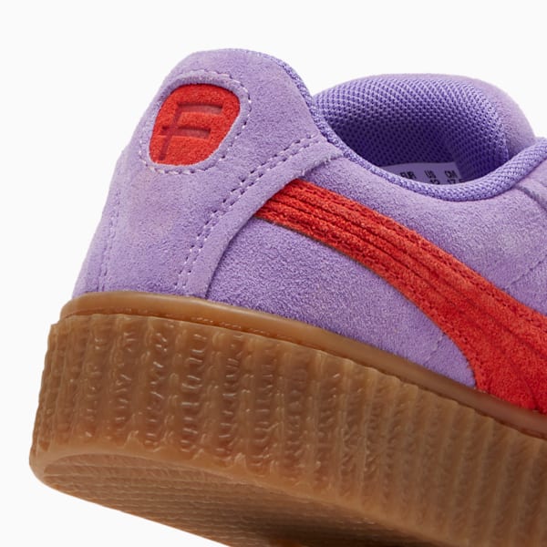 FENTY x PUMA Creeper Phatty Little Kids' Sneakers, Lavender Alert-Burnt Red-Gum, extralarge