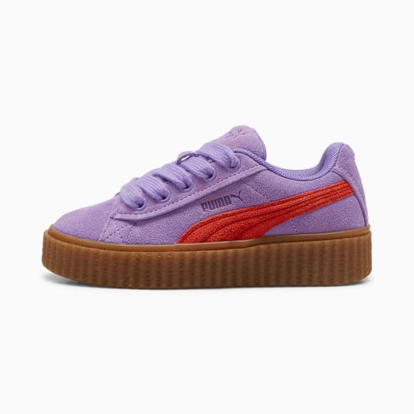 FENTY x PUMA Creeper Phatty Kids' Sneakers, Lavender Alert-Burnt Red-Gum, extralarge-GBR