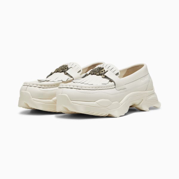 Mocasines de cuero PUMA x PALOMO Nitefox, Frosted Ivory, extralarge