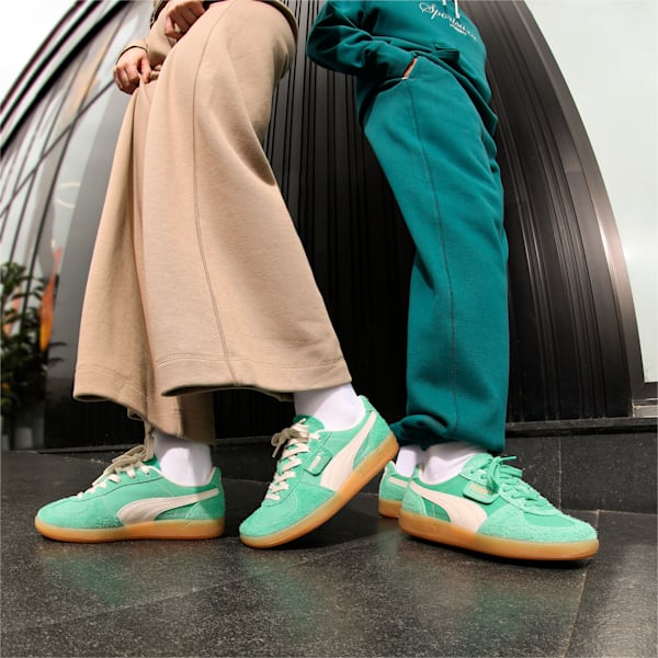 Palermo Vintage Unisex Sneakers, Jade Frost-Frosted Ivory-Gum, extralarge-IND