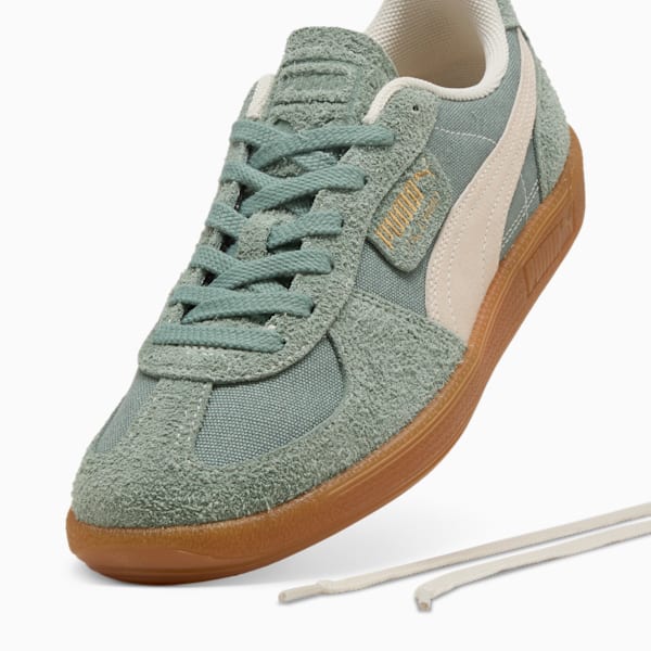 Sneakers rétro Palermo, Green Moon-Alpine Snow, extralarge