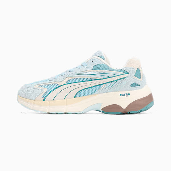 ユニセックス テバリス ニトロ パステル スニーカー, Silver Sky-PUMA White-Icy Blue-Warm White, extralarge-JPN