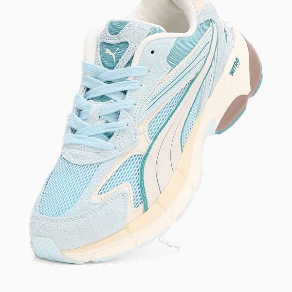 ユニセックス テバリス ニトロ パステル スニーカー, Silver Sky-PUMA White-Icy Blue-Warm White, extralarge-JPN