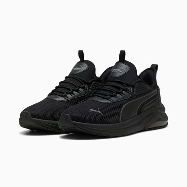 Tenis Amplifier para hombre, PUMA Black-Cool Dark Gray, extralarge
