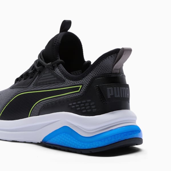 Amplifier Men's Sneakers, Cool Dark Gray-Electric Lime-PUMA Black-PUMA Team Royal, extralarge