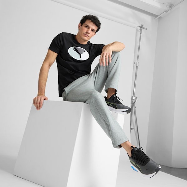 Amplifier Men's Sneakers, Cool Dark Gray-Electric Lime-PUMA Black-PUMA Team Royal, extralarge