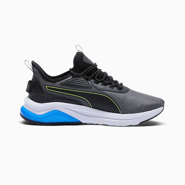 Amplifier Men's Sneakers, Cool Dark Gray-Electric Lime-PUMA Black-PUMA Team Royal, extralarge