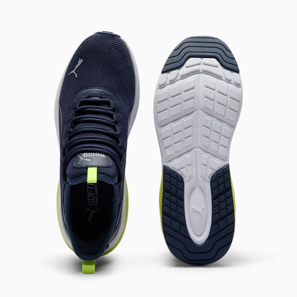 Sneakers Amplifier Homme, PUMA Navy-Cool Mid Gray-Electric Lime, extralarge