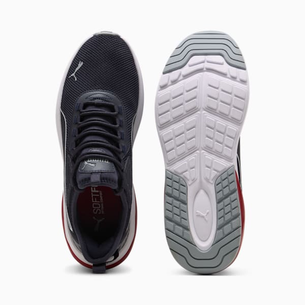 Amplifier Men's Sneakers, New Navy-PUMA White-Cool Mid Gray-Dark Crimson, extralarge