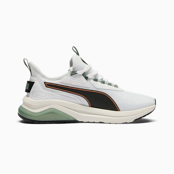 Sneakers Amplifier Homme, PUMA White-PUMA Black-Maple Syrup, extralarge