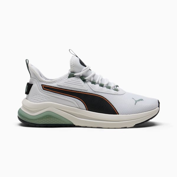 Sneakers Amplifier Homme, PUMA White-PUMA Black-Maple Syrup, extralarge