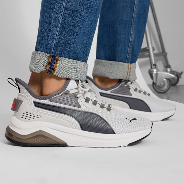 Tenis Amplifier para hombre, Cool Light Gray-Cool Dark Gray-PUMA Black, extralarge
