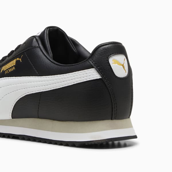 Roma 24 Sneakers, PUMA Black-PUMA White-Smokey Gray, extralarge