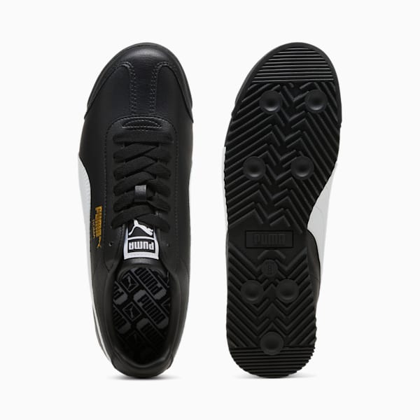 ユニセックス ローマ 24 スタンダード スニーカー, PUMA Black-PUMA White-Smokey Gray, extralarge-JPN