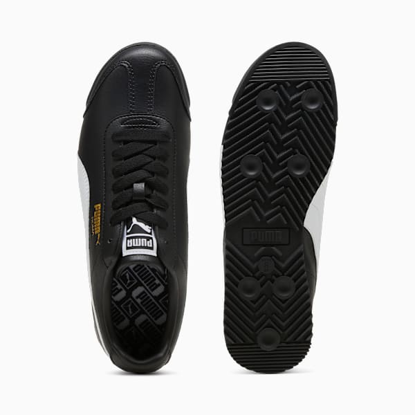 Tenis Roma 24, PUMA Black-PUMA White-Smokey Gray, extralarge