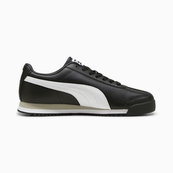 Roma 24 Sneakers, PUMA Black-PUMA White-Smokey Gray, extralarge