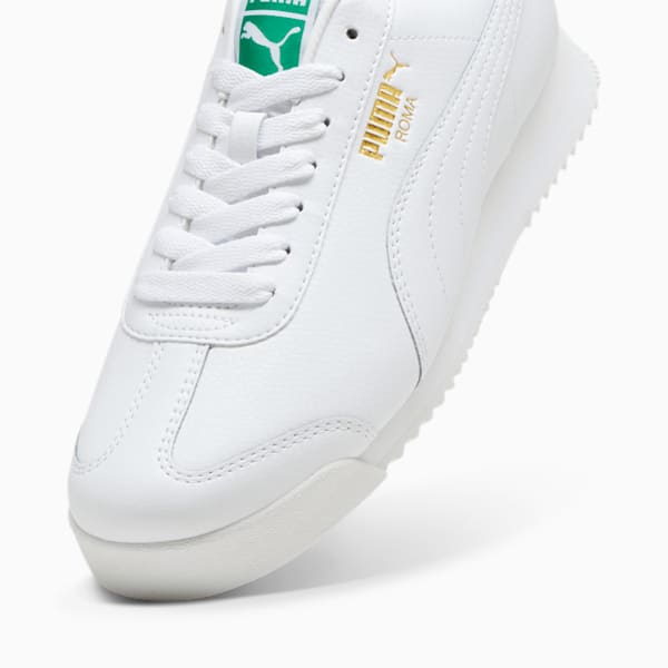 Sneakers Roma 24, PUMA White-Archive Green, extralarge