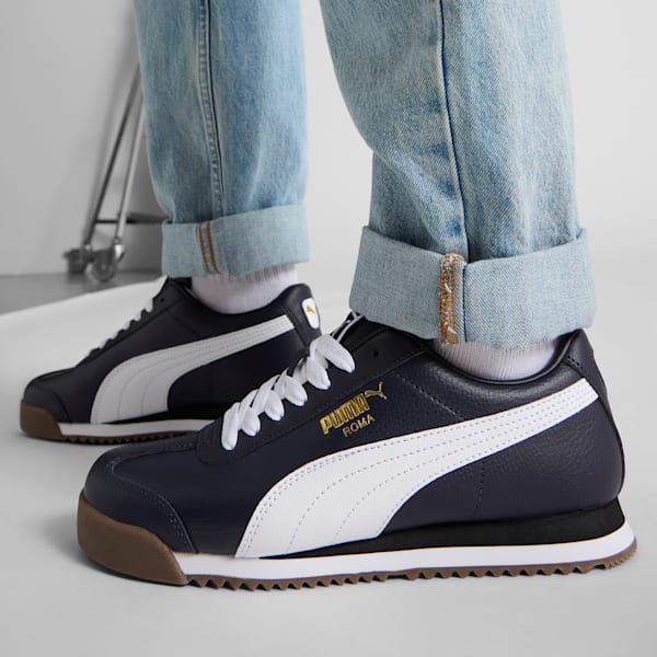 Roma 24 Sneakers, New Navy-PUMA White, extralarge