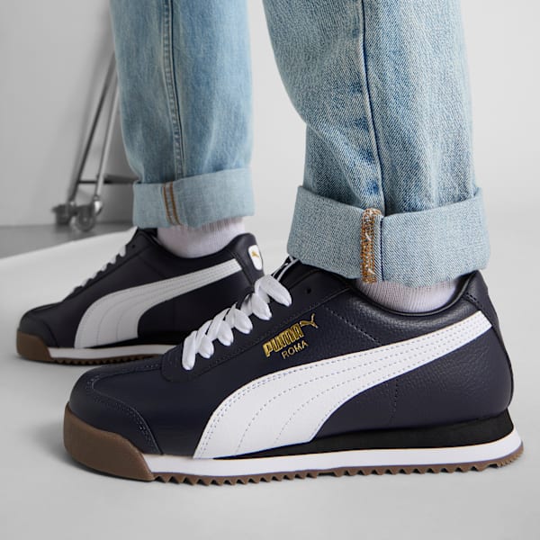 Tenis Roma 24, New Navy-PUMA White, extralarge