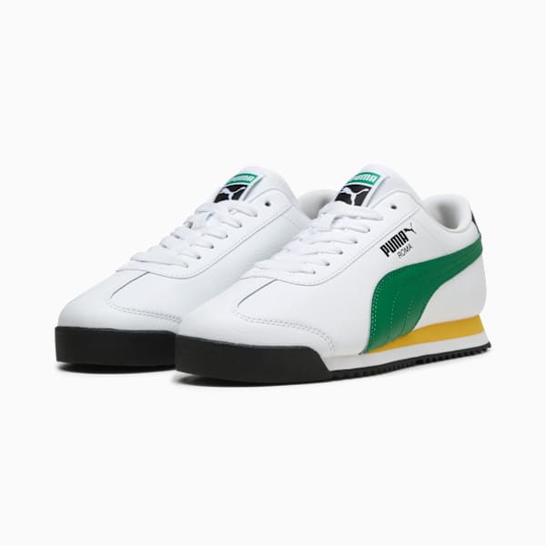 Tenis Roma 24, Archive Green-PUMA White, extralarge