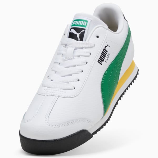 Tenis Roma 24, Archive Green-PUMA White, extralarge