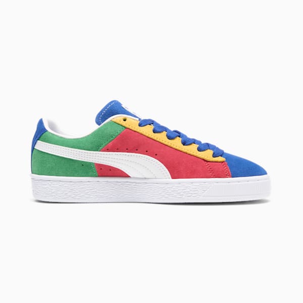 Puma suede green hot sale kids