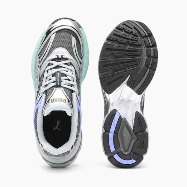 Tenis para hombre Velophasis Man vs Machine, Cool Dark Gray-PUMA Black-Electric Peppermint, extralarge