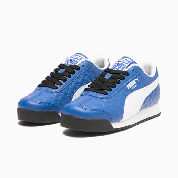 ROMA Medalist Big Kids' Sneakers, Cobalt Glaze-PUMA White-PUMA Black, extralarge