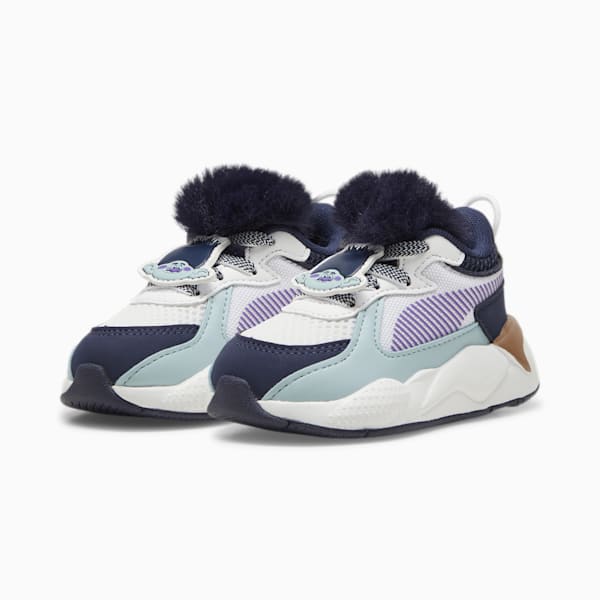 PUMA x TROLLS RS-X Toddlers' Boys' Sneakers, PUMA White-Ultra Violet, extralarge