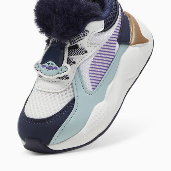 PUMA x TROLLS RS-X Toddlers' Boys' Sneakers, PUMA White-Ultra Violet, extralarge