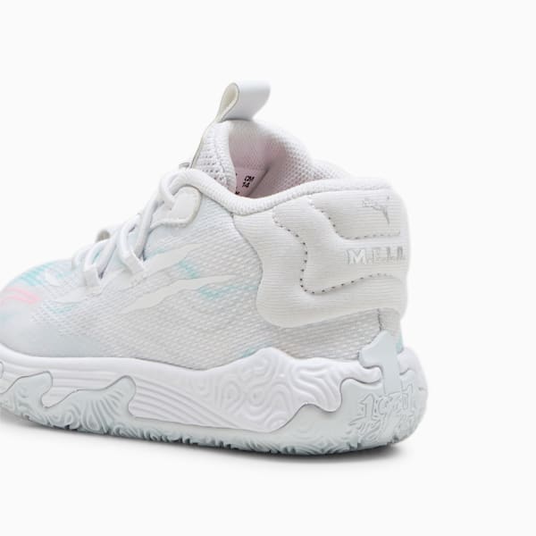 Tenis de básquetbol para infantes PUMA x LAMELO BALL MB.03 Iridescent, PUMA White-Dewdrop, extralarge