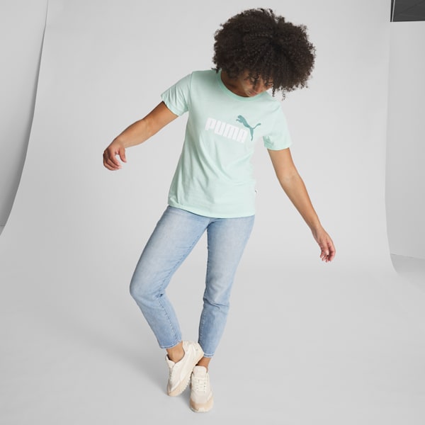 Zapatos puma top goma jeans