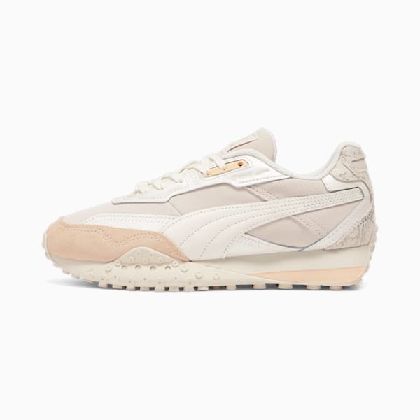 Tenis Blacktop Rider Glimmer para mujer, Frosted Ivory-Warm White-Cashew, extralarge