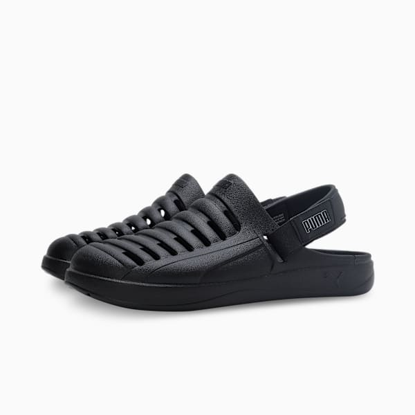 Men's Clogs, PUMA Black-PUMA White, extralarge-IND