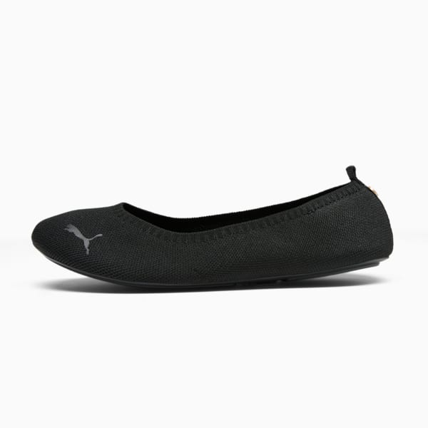 Ballerines Illiana Femme, PUMA Black-PUMA Gold, extralarge