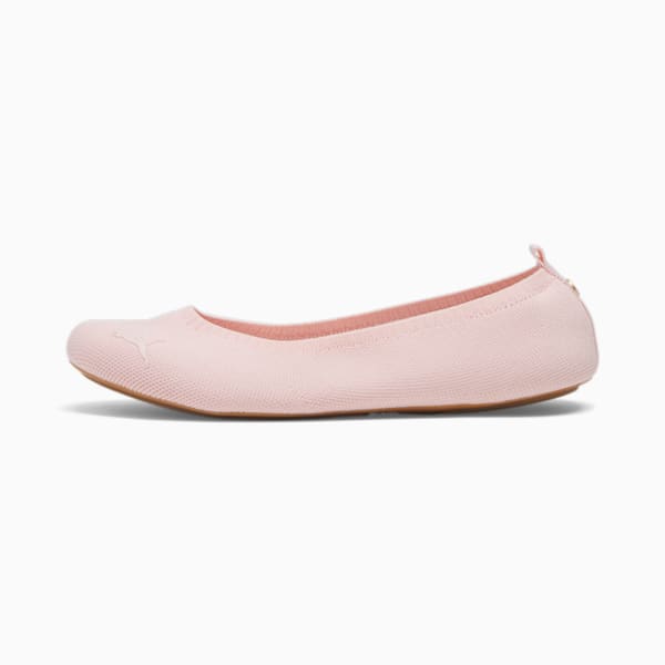 Illiana Women's Ballet Shoes, Frosty Pink-PUMA Gold, extralarge