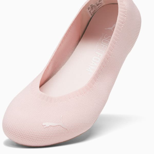 Illiana Women's Ballet Shoes, Frosty Pink-PUMA Gold, extralarge