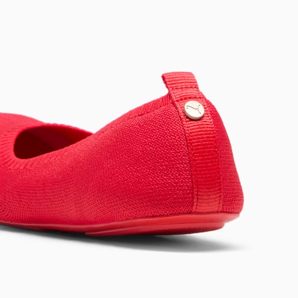 Illiana Women's Ballet Shoes, For All Time Red-PUMA Gold, extralarge
